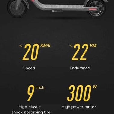 NINEBOT E22 - Segway Electric Scooter Kick Scooter ES2 Upgrade