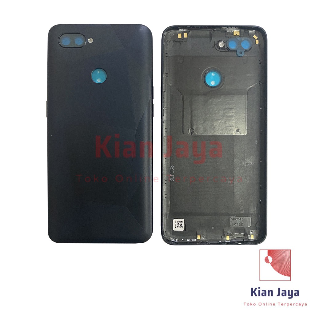 Backdoor Oppoo A12 Back Cover Tutup Belakang Baterai Cassing Casing Backcase Original