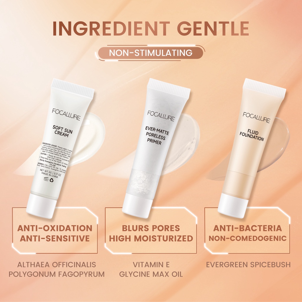 Focallure Foundation Sunscreen Primer Travel Size