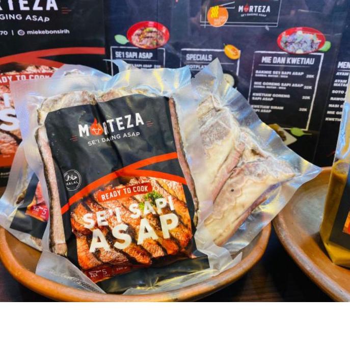 

Ramadhan Sale✅-Sei Sapi Asap Morteza - ORIGINAL 250gram