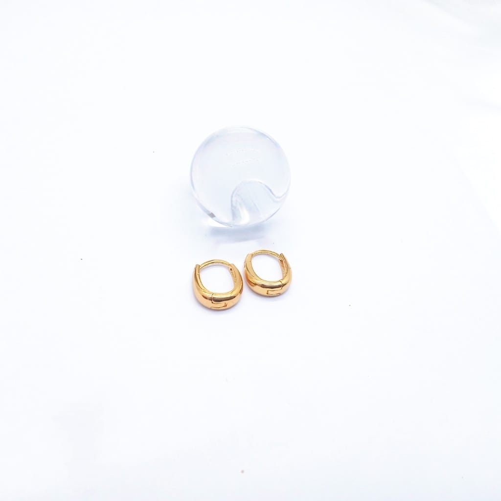 ANTING JEPIT TITANIUM ROSE GOLD ANTING WANITA ANTI KARAT