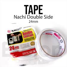 

DOUBLE TAPE NACHI 24 MM/ ISOLASI DOUBLE TAPE/ DOUBLE TAPE MURAH/ SOLASI GANDA/ ATK GROSIR