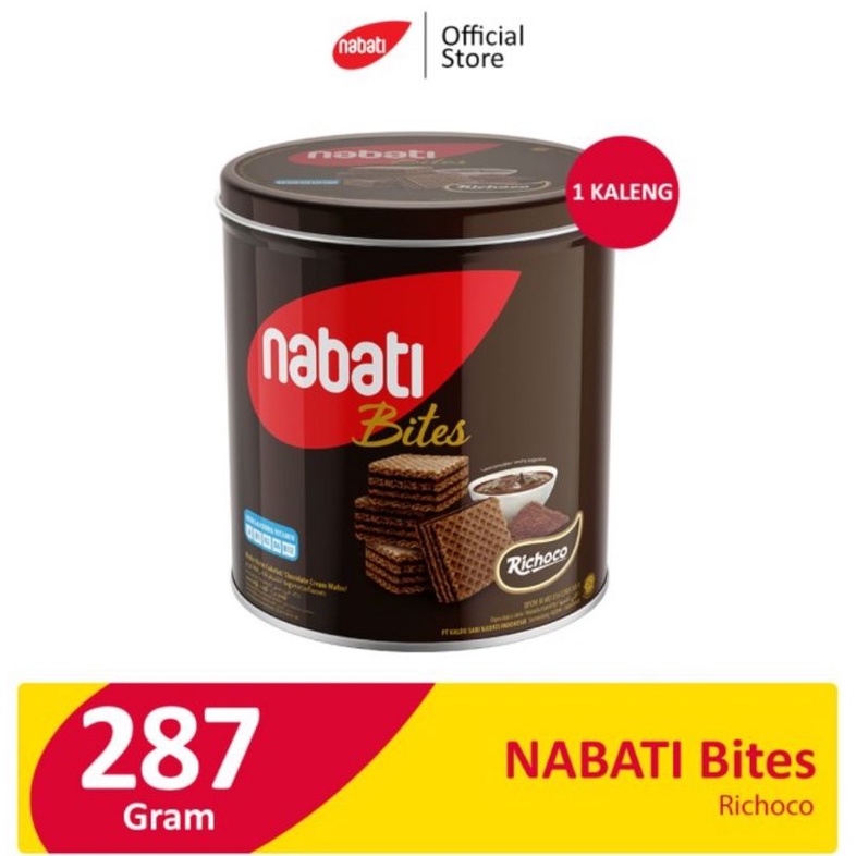 

Nabati Wafer kaleng 287gr