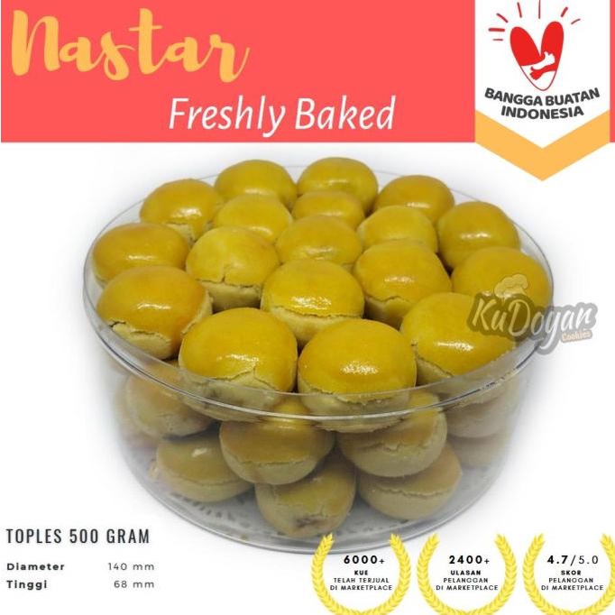 

Kue Nastar Nanas Wisman Ekstra Spesial Kudoyan