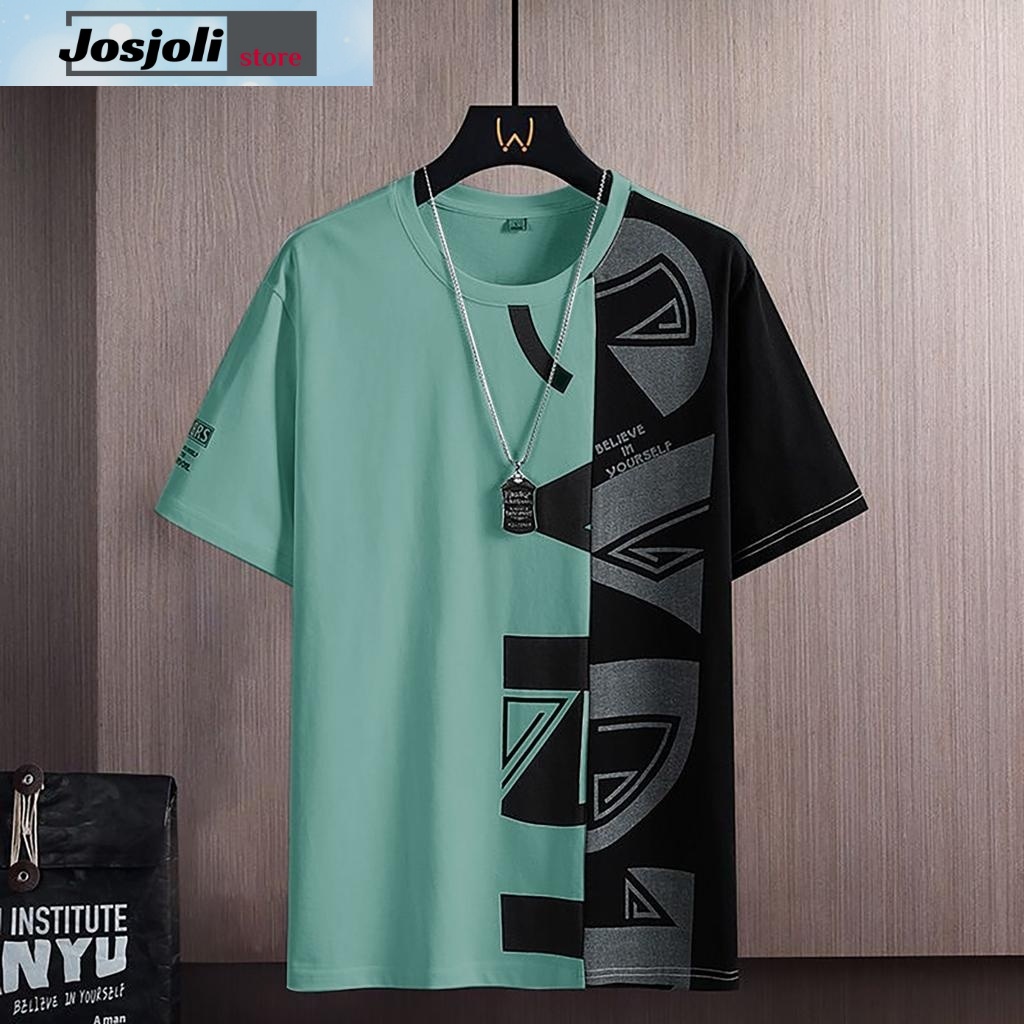 JOSJOLI_STORE/Baju Oblong Cafu/Atasan Pria Dewasa Lengan Pendek/Fit to L