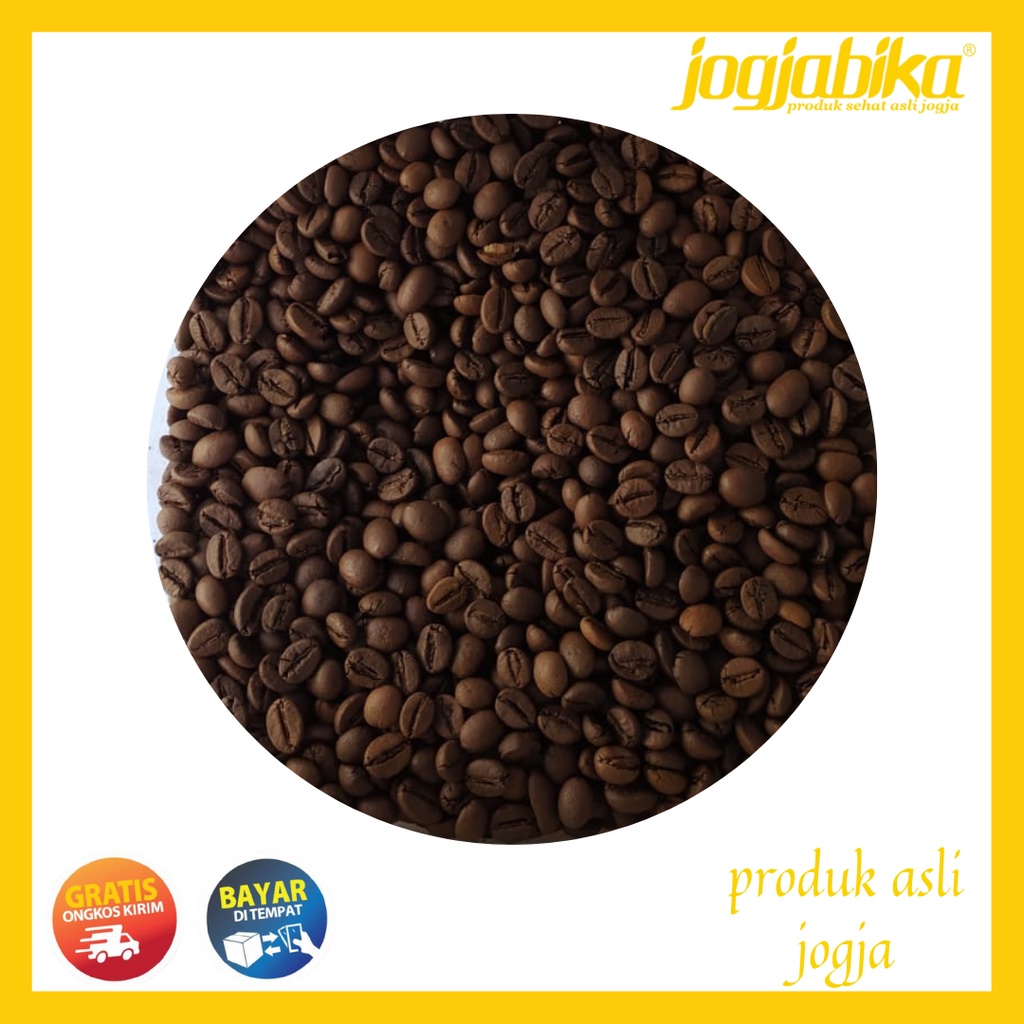 

Jogjabika Kopi Robusta Temanggung Biji Sangrai Roast Coffee Bean 1 Kg