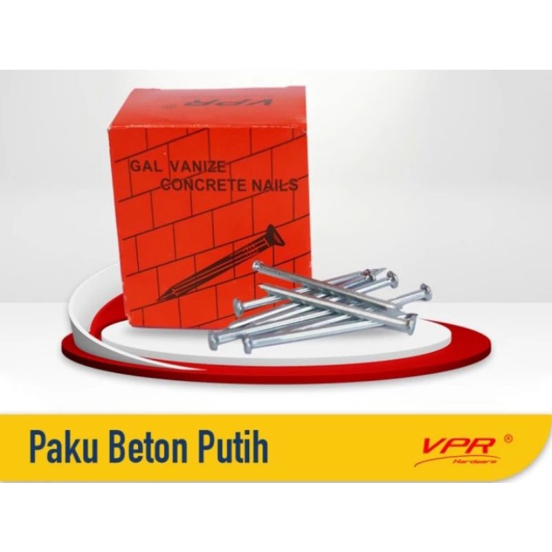 paku beton putih viper