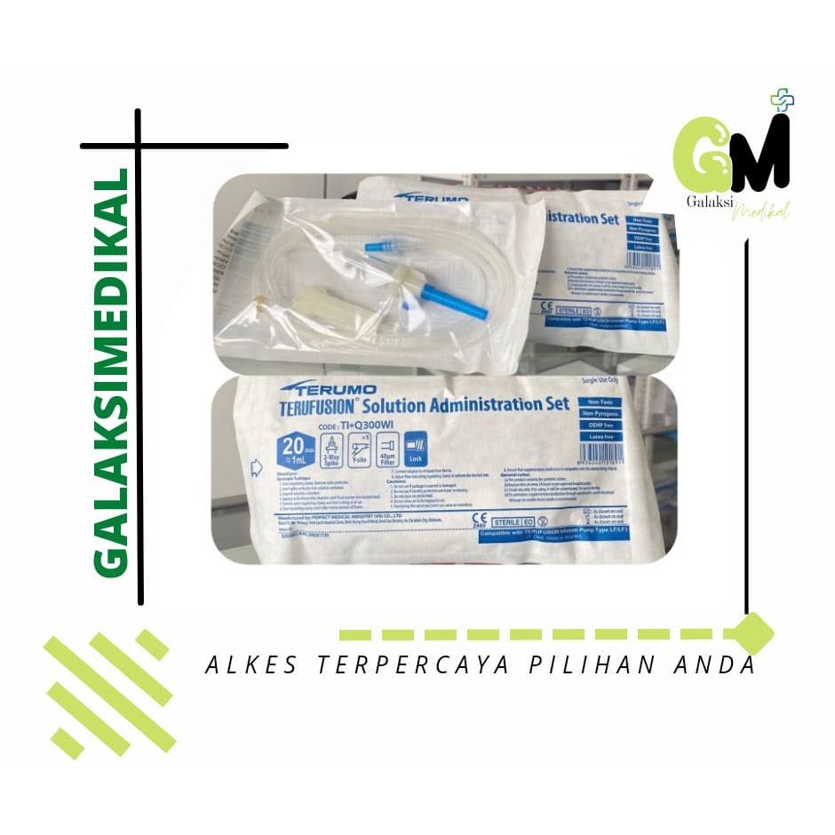 Infusion Set/terufusion solution administrasion set/Infuset Dewasa Terumo/Infusion Set Terumo