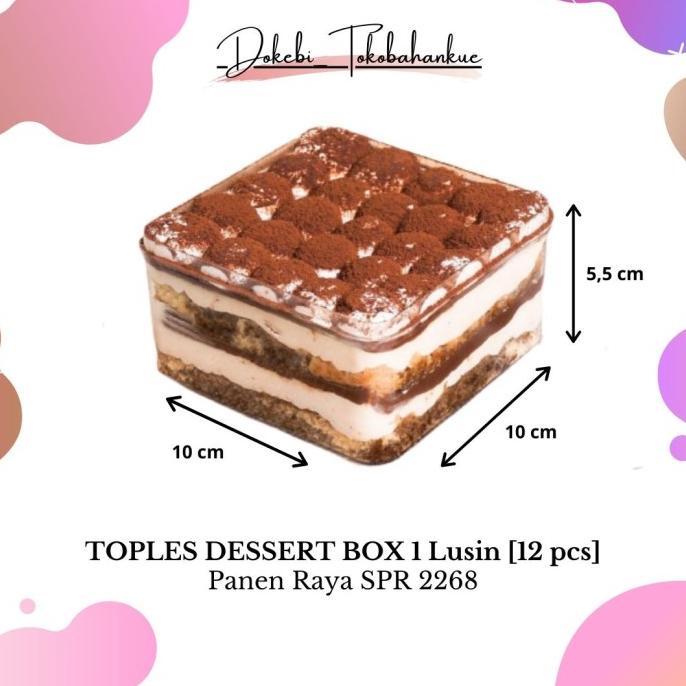 .........] Panen Toples Dessert Box SPR 2268 [1 Dus isi 12 pcs]