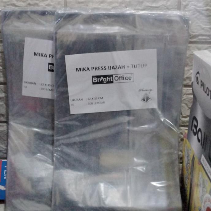 ] Plastik ijasah+tutup