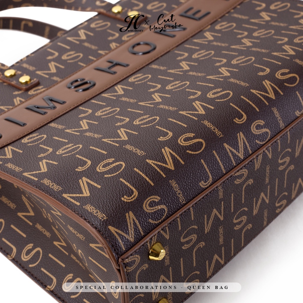 SPECIAL COLLABORATIONS JIMS HONEY x CUT MEYRISKA TAS WANITA QUEEN BAG