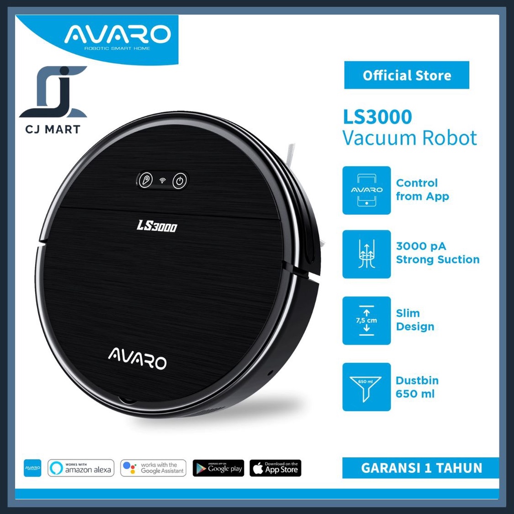 AVARO LS3000 Robot Vacuum Cleaner Vacum Cleaner Vaccum Cleaner