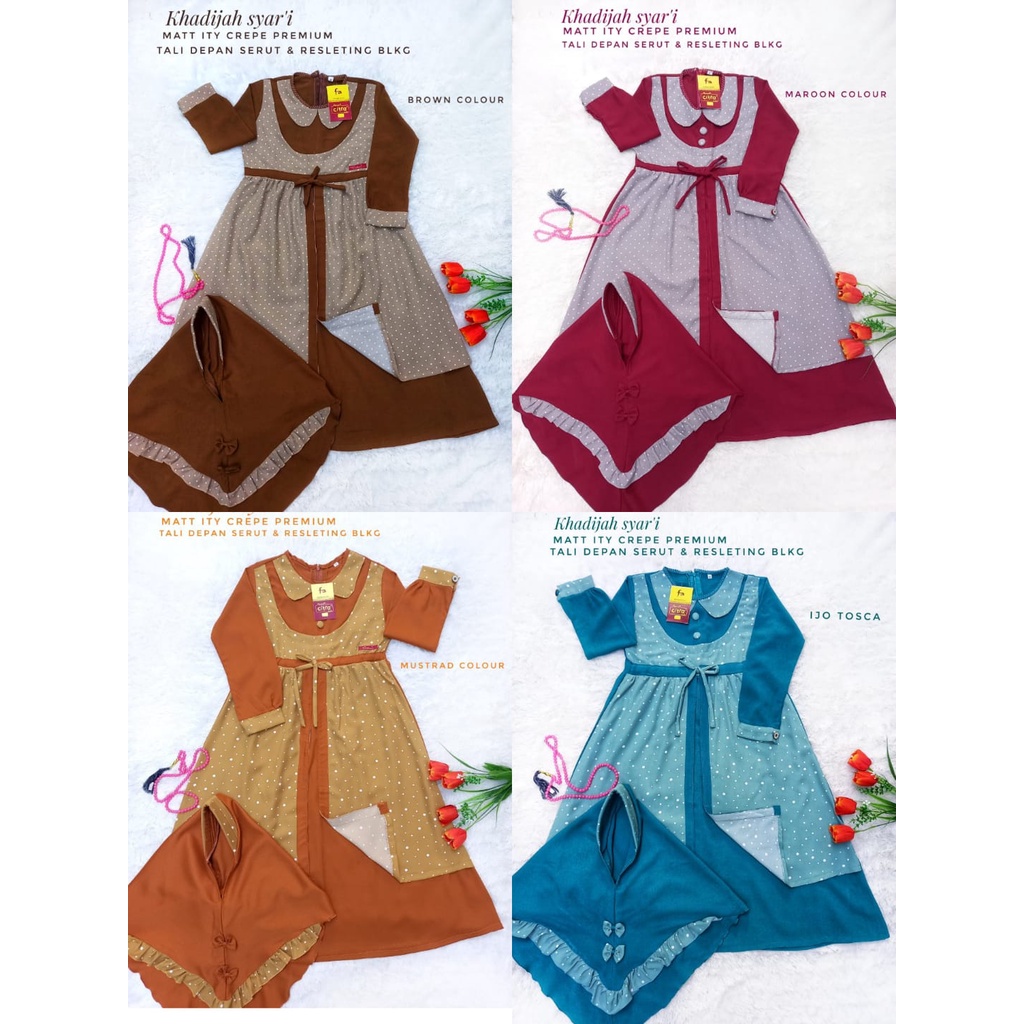 Gamis Anak Khadijah By Citra Kids