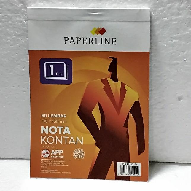

] Nota Kontan Kecil 1/4 Fol.- 1ply