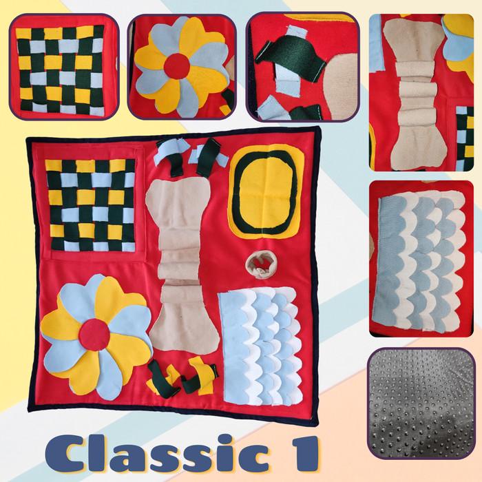 Terlaris Dog Snuffle Mat Dog Interactive Toys Dog Puzzle Toys-Washable