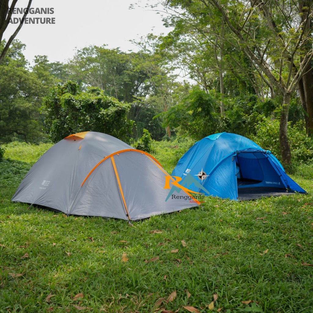 Tenda Camping Terra 4 Orang DHAULAGIRI TENT 4 - 5 Orang Dome Family Terra 4 Pro Alloy