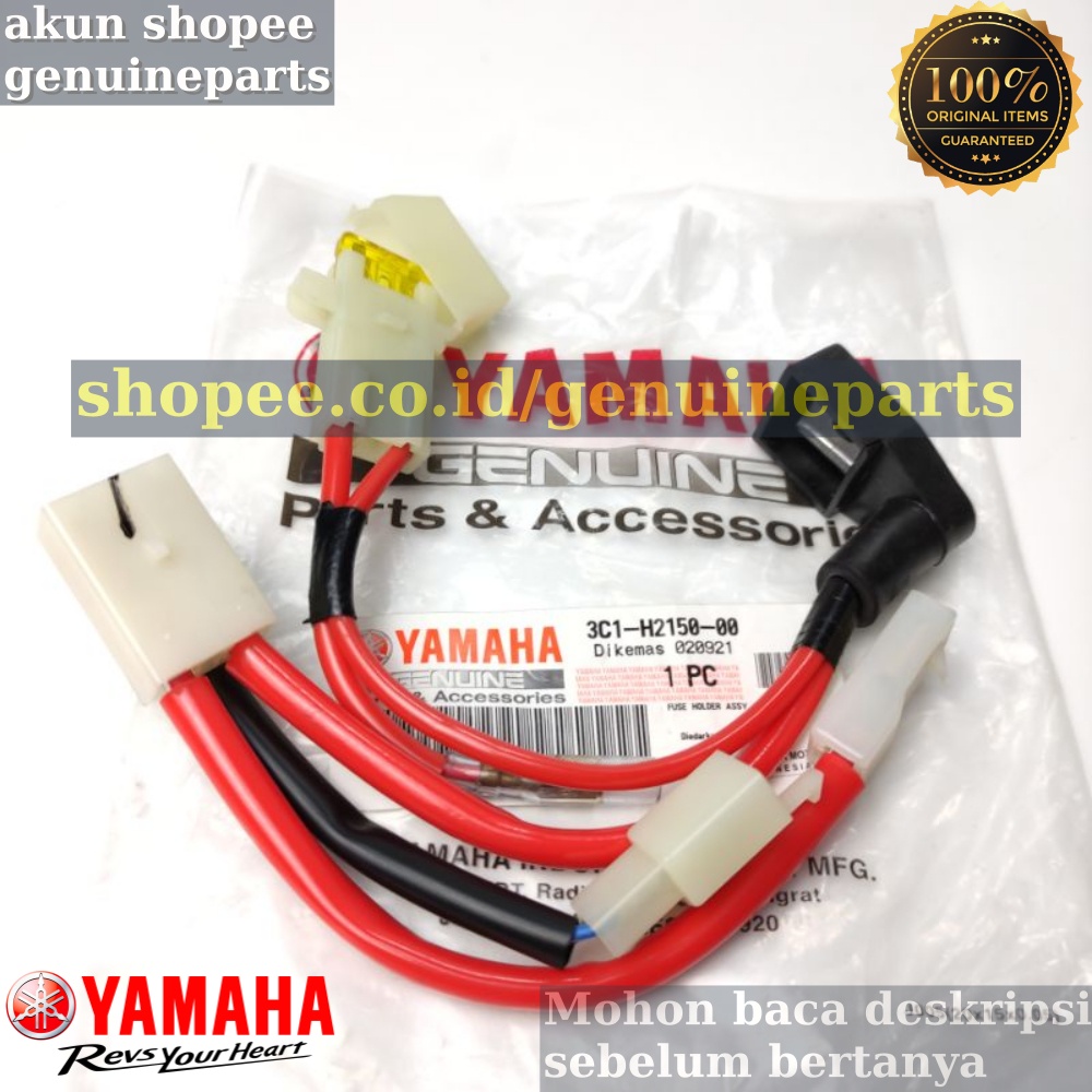 KABEL AKI POSITIF PLUS RUMAH SEKRING SIKRING VIXION OLD LAMA FUSE HOLDER ASSY ASLI ORIGINAL YAMAHA