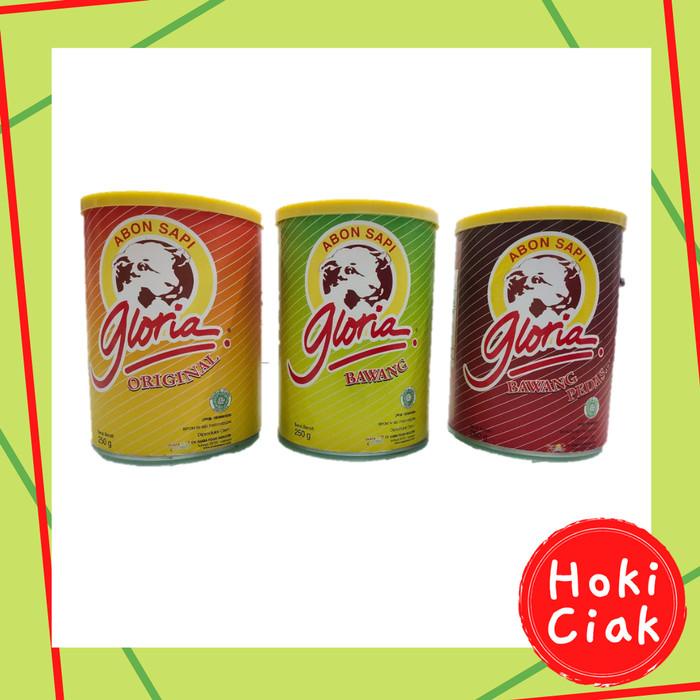 

Abon Gloria (Sapi Original, Bawang, Pedas, Ayam) 250 Gr 018