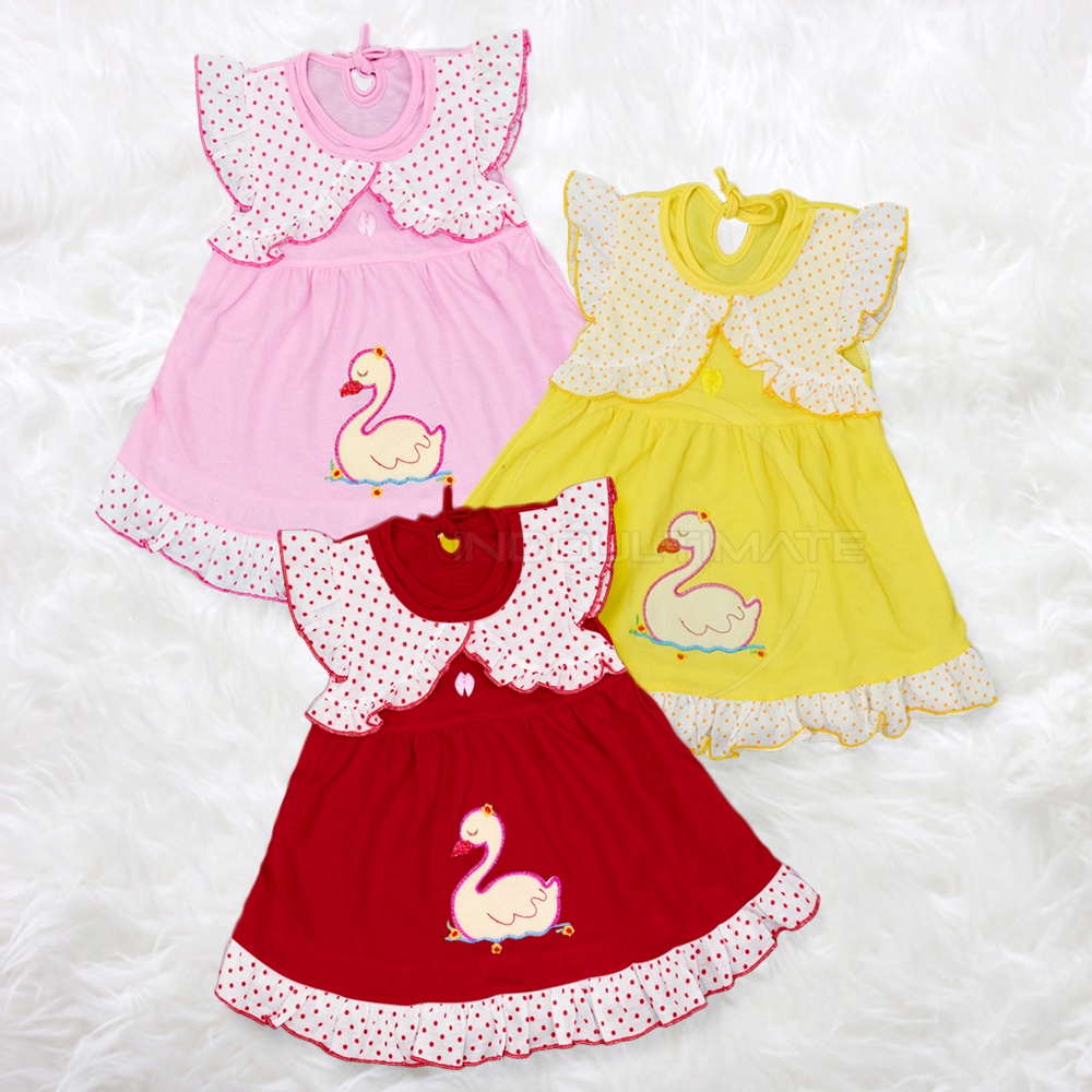 Dress Bayi Perempuan TRS-192 Pakaian Pesta Bayi Balita Perempuan Baju Bayi Perempuan Rok Bayi Tutu Setelan Bayi Perempuan Baru Lahir Baju Terusan Bayi Newborn Baju Anak Perempuan