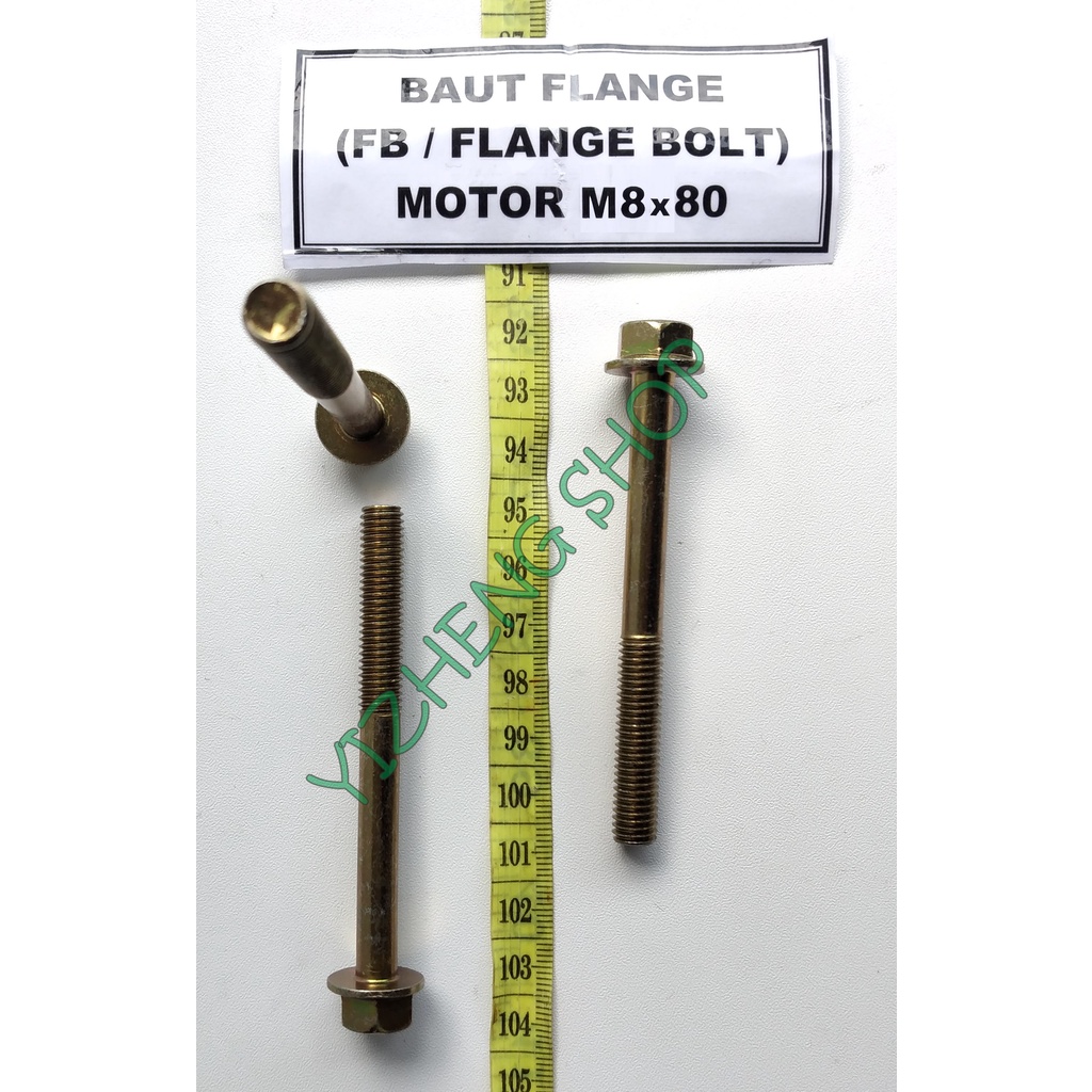 BAUT FLANGE ( FLANGE BOLT ) M8 X 80