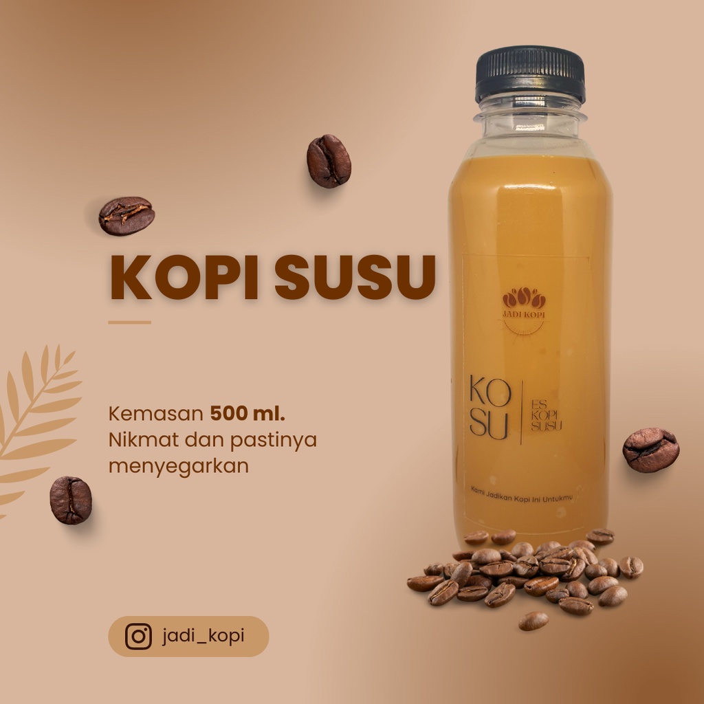 

Kopi Susu Siap Minum (500 ml)