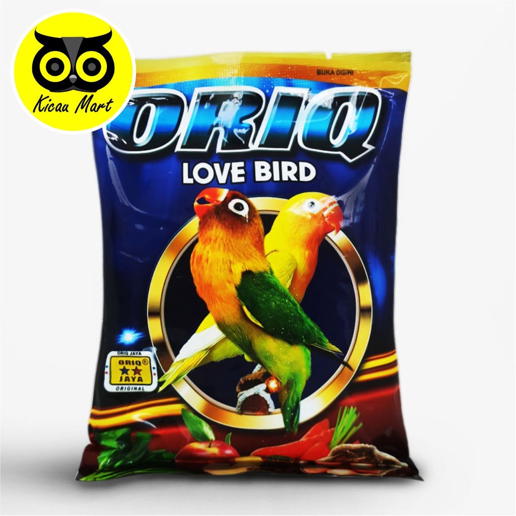 PAKAN BIJI BIJIAN MILLET MILET MAKANAN HARIAN BURUNG LOVEBIRD KEMASAN PLASTIK ORIQ JAYA POLBPOJ