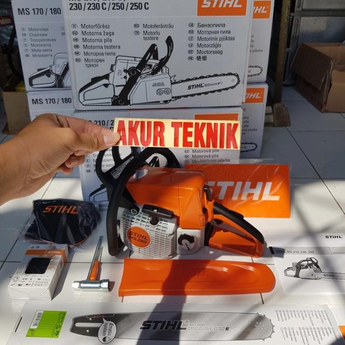 ___] Chainsaw senso STIHL MS 250 bar 20 inch STIHL ASLI