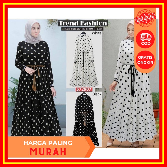 Baju Gamis Gamis Lebaran Wanita Perempuan Narenda Maxy Dress Mewah Gsmis Baju Muslimah Jumbo Premium