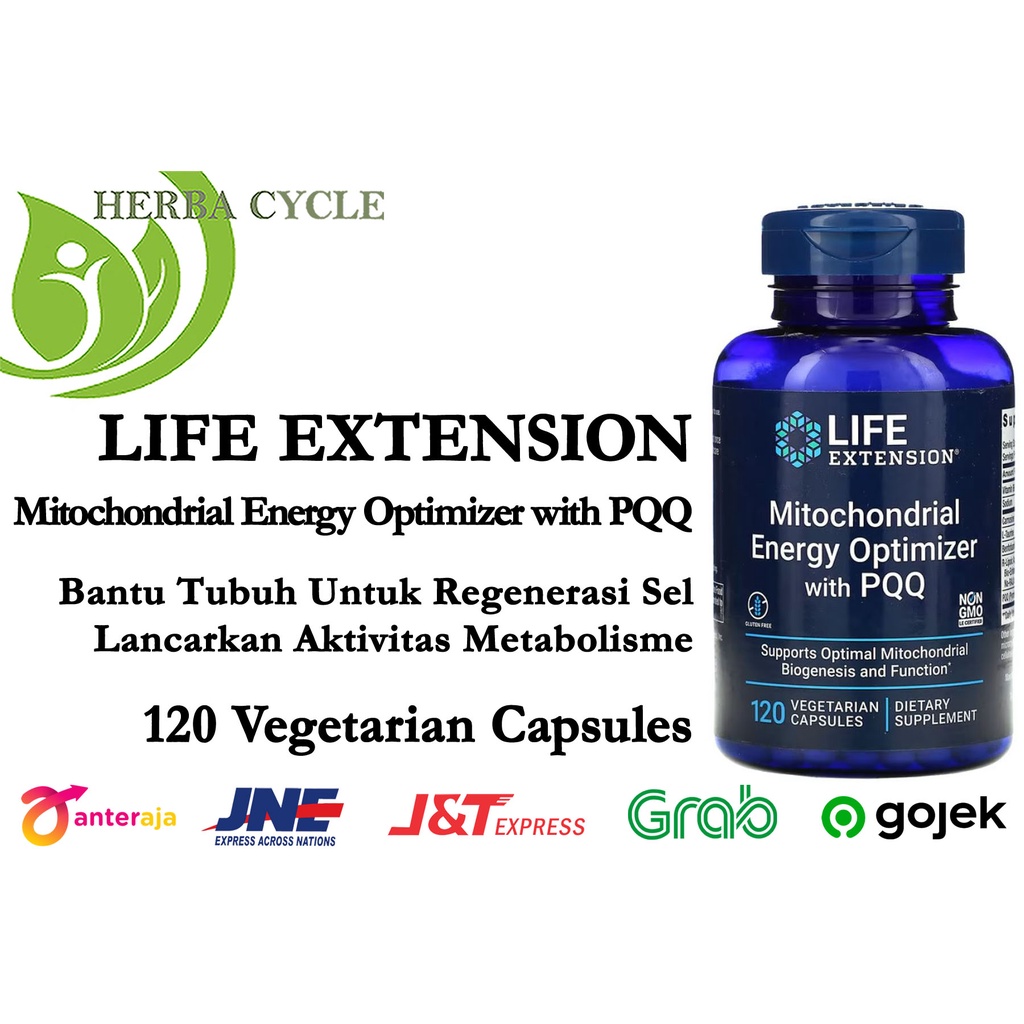Life Extension Mitochondrial Energy Optimizer with PQQ 120 Cap Ori USA