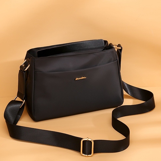 TAS SELEMPANG WANITA KOREA SLING BAG CEWEK ANTI AIR IMPORT HITAM TA769B5 WIKENIA PREMIUM MURAH FASHION REMAJA KEKINIAN BATAM SHOULDER SIMPLE BAHU BRANDED