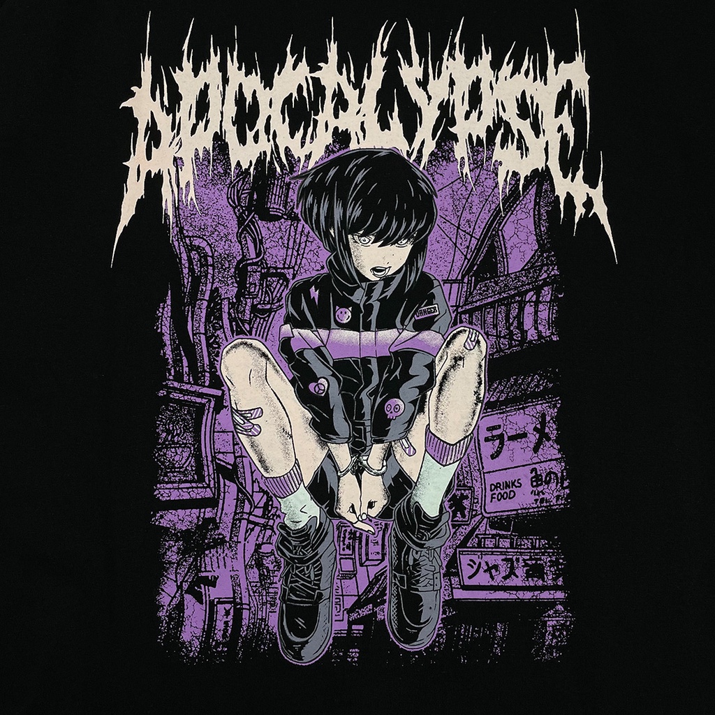 Oversize T - Shirt LETS ROCK &amp; APOCALYPSE