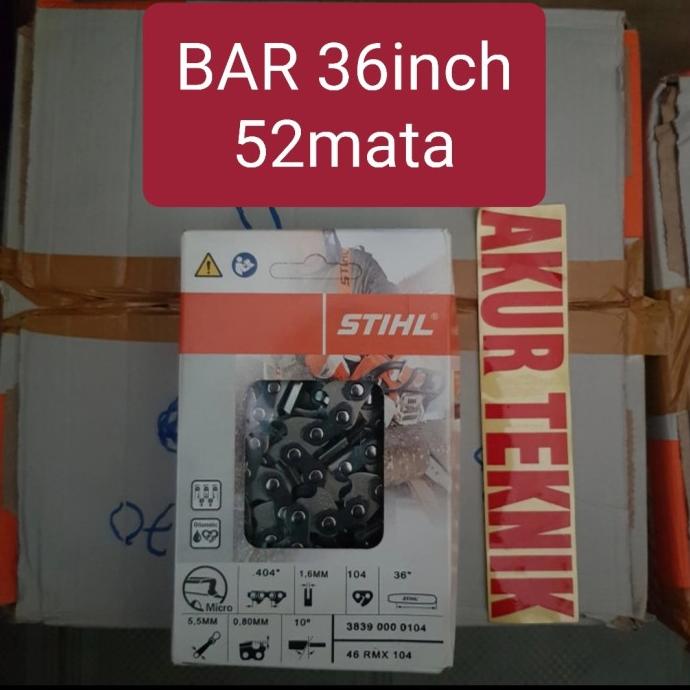 @=@=@=@=] rantai belah chainsaw stihl 070 asli