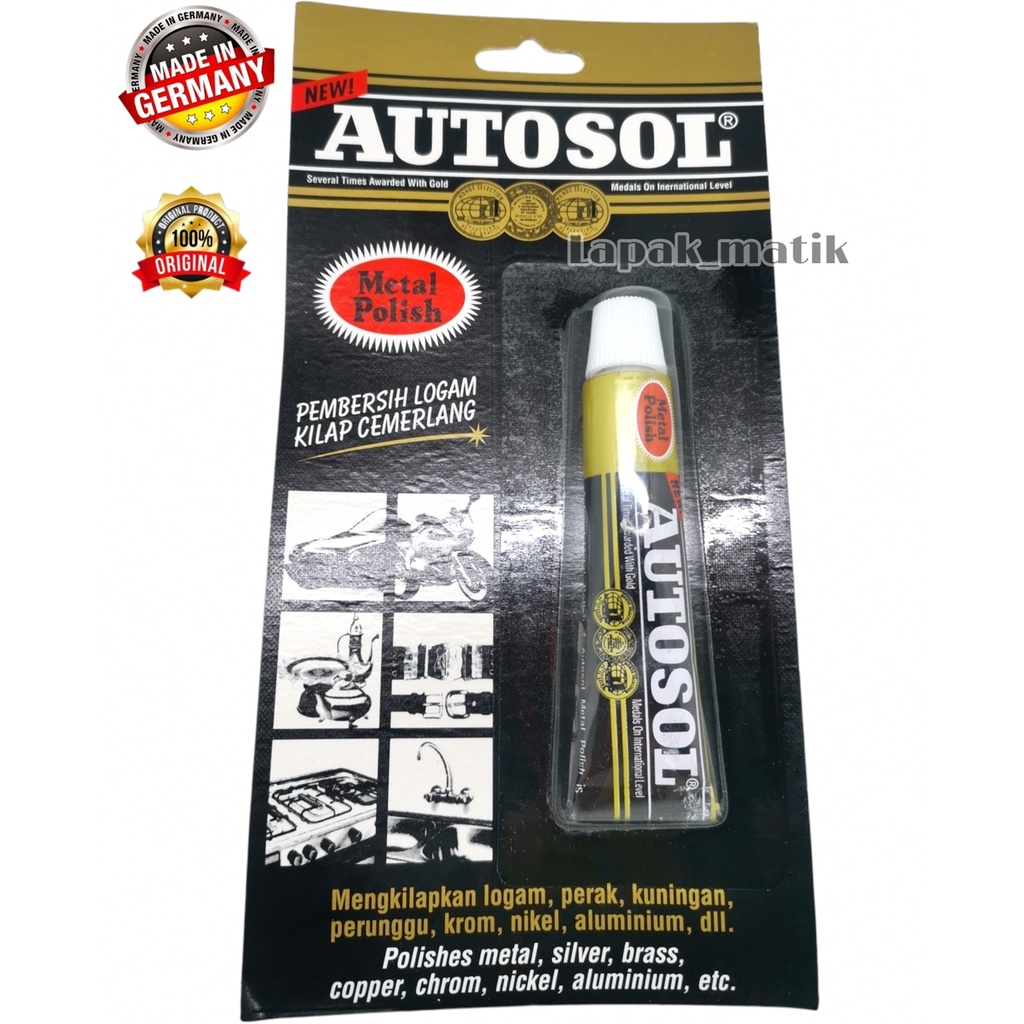 Autosol pembersih mesin pengkilap logam anti karat 15g