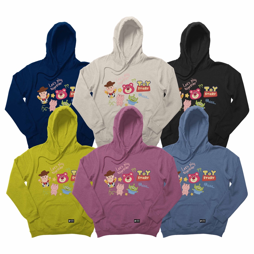 DEZIROSE - Hodie Toy Story - Sweater Hoodie Pria &amp; Wanita Korean Style Lucu Distro Fleece Tebal Premium Size M-XXL