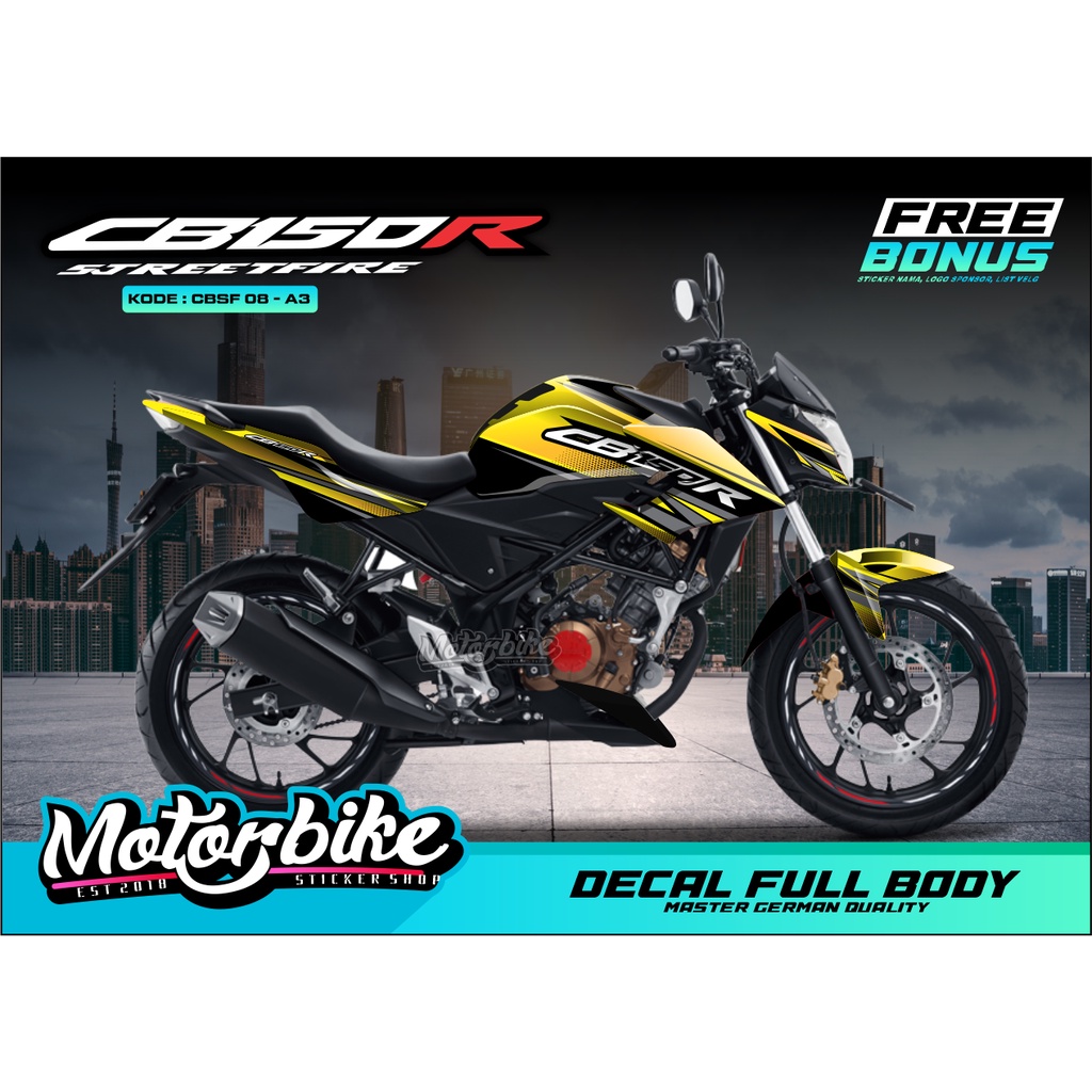 Decal CB 150R - Striping CB150 R 2015-2017