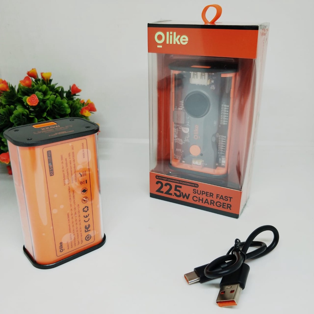 PROMO Olike Powerbank 10000mAH Fast Charging LED Battery Display P5 BY.SULTAN