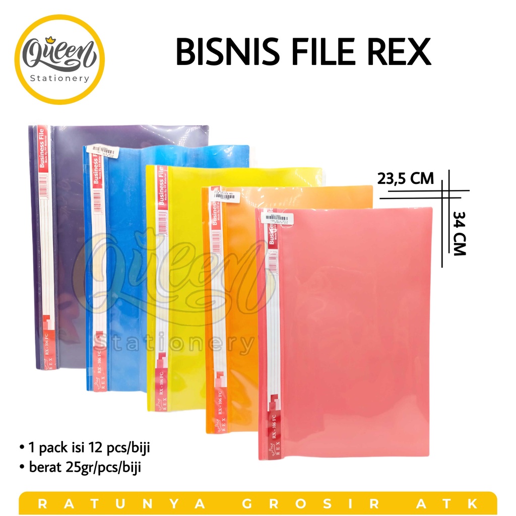 

1 PCS BISNIS FILE REX / MAP SNEL / FILE ORGANIZER / MAP DOKUMEN