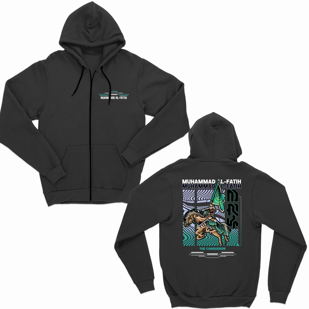 JAKET ZIPPER ISLAMI ISLAMI MUHAMMAD AL FATIH VOL.2 BIG SIZE JUMBO