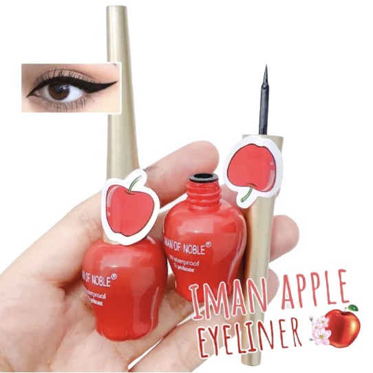 [Per Buah] Iman of Noble Apple Eyeliner Apel Waterproof