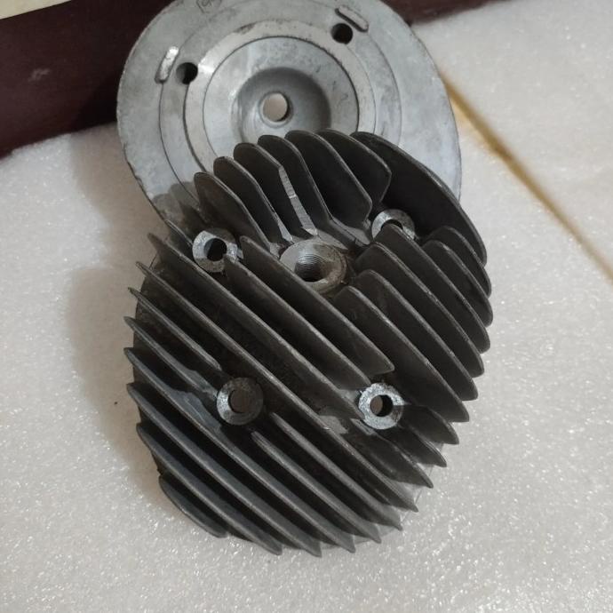 Open DS] head blok kop kopf vespa 200 cc spartan excel 200cc original NOS