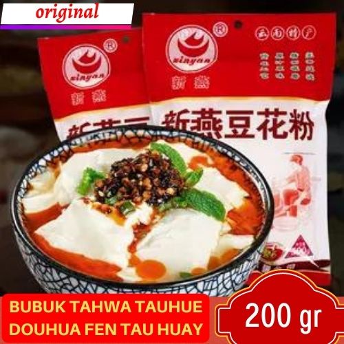 Bubuk Tahwa Tauhue Douhua Fen Tau Huay Serbuk Soya 200gr Thofu Instant Bubuk Makanan Lezat BELI 1 FREE 1