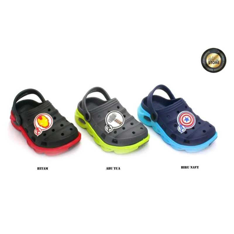 Zandilac Avengers - Sandal Laki Tanggung CH730052LK
