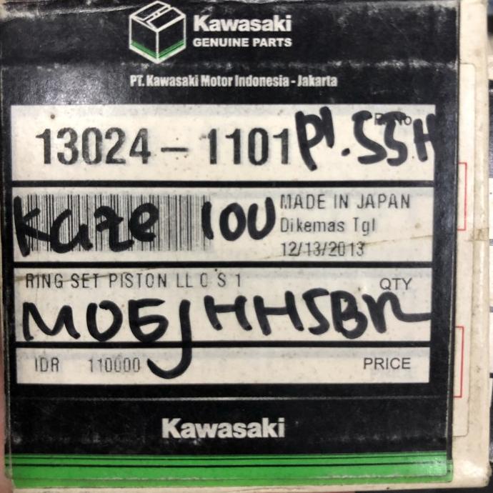 #@#@#@#@] Ring piston ring seher only Kawasaki Kaze Os 100 25 ori Japan