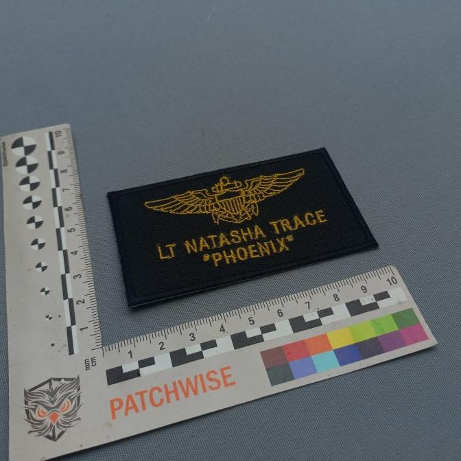 ] Patch bordir Top Gun PHOENIX full set