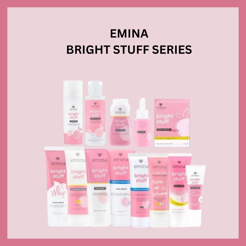 EMINA FACIAL WASH | MOISTURIZING CREAM | TONE UP CREAM | FACE SERUM