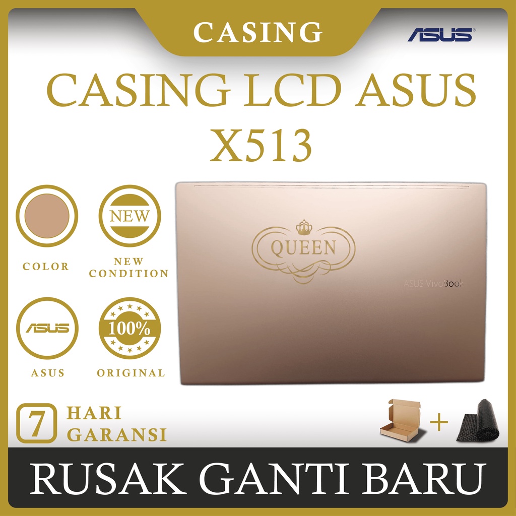 CASING COVER LCD LAPTOP ASUS X513 ORIGINAL