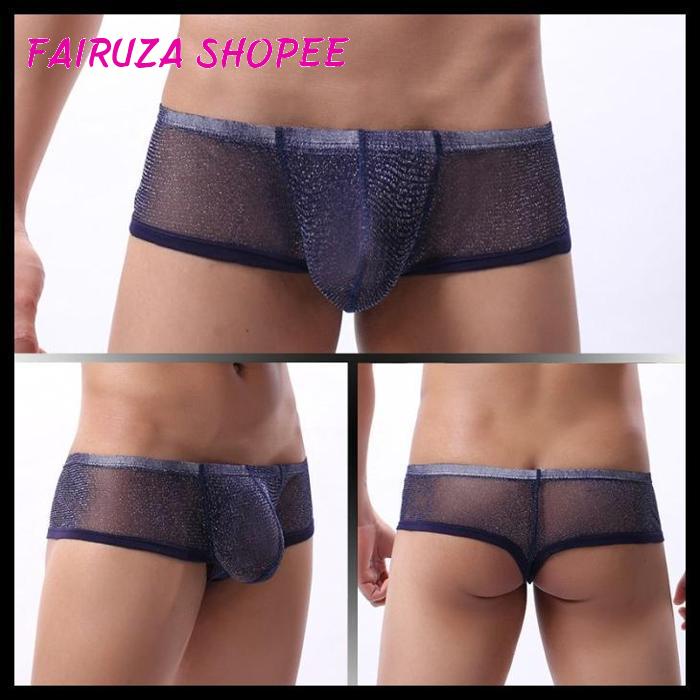 BOXER PRIA TRANSPARENT CELANA DALAM BOXER THONG PRIA BE077 BOXER PRIA TRANSPARENT CELANA DALAM BOXER