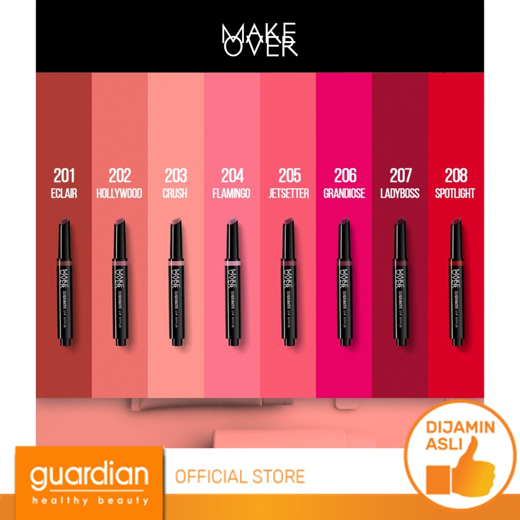 MAKE OVER Cliquematte Lip Stylo 2g Lipstick Matte - 209 Royale