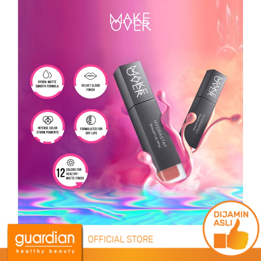 MAKE OVER Hydrastay Smooth Lip Whip 6.5g Lip Cream - C12 Detail