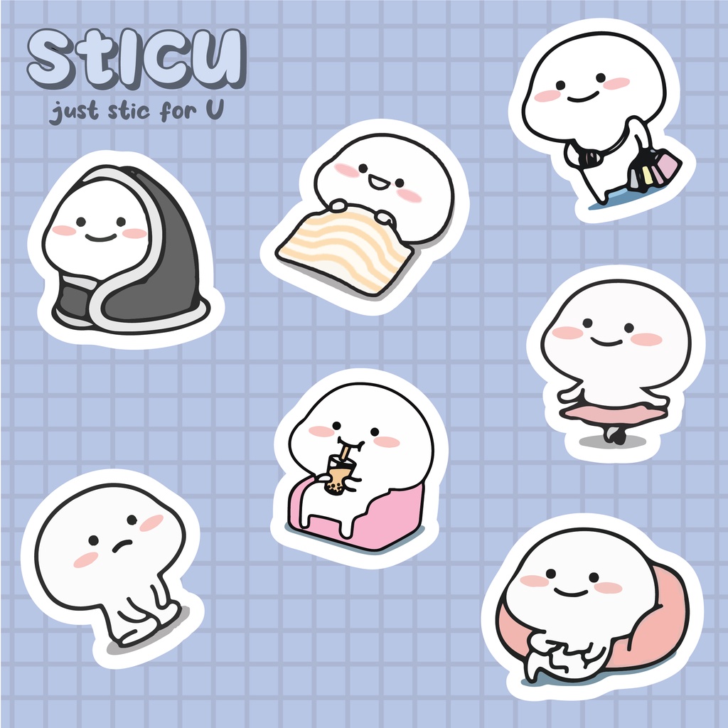 

PENTOL SERIES STICKER PACK V1 - STIKER HELM CASE HP LAPTOP TUMBLER MOTOR